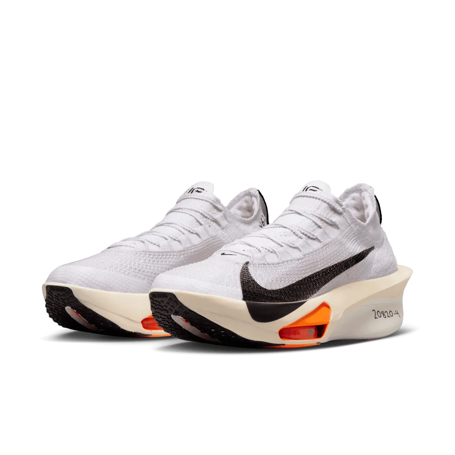 Nike Alphafly NEXT% 3 Proto White Black Orange image 3