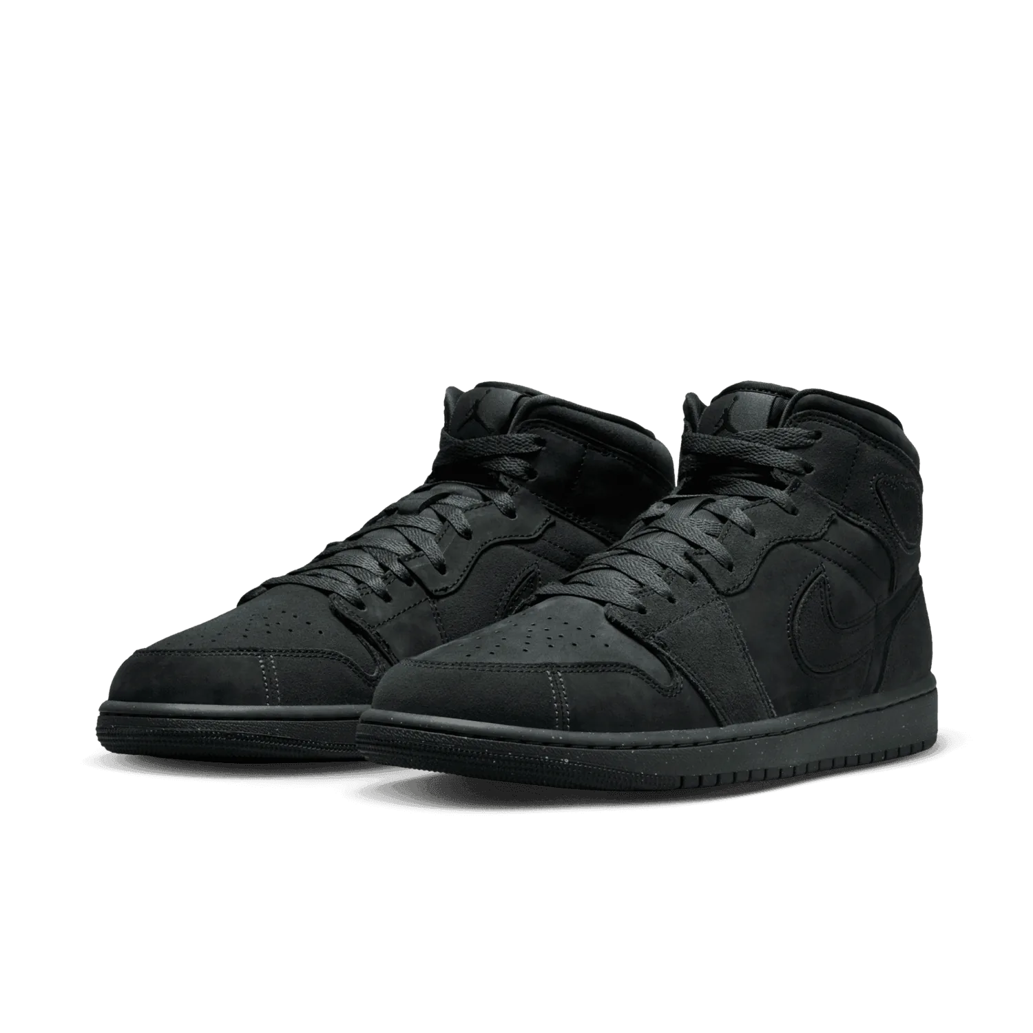 Air Jordan 1 Mid Craft Dark Smoke Grey image 4