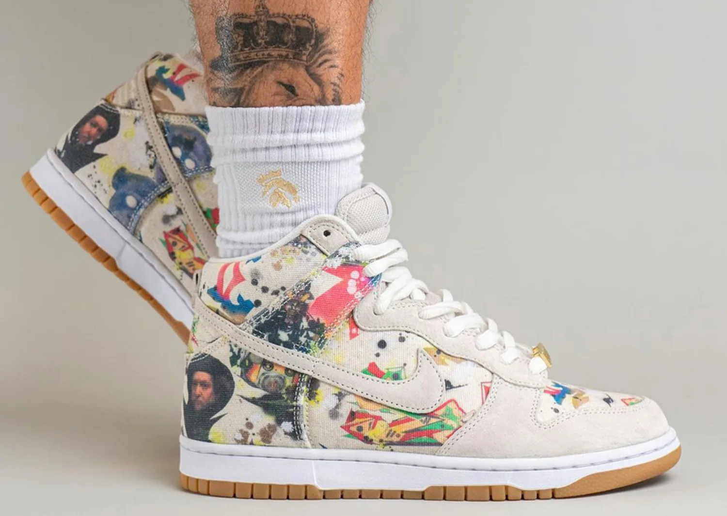 Nike SB Dunk High Supreme Rammellzee image 2