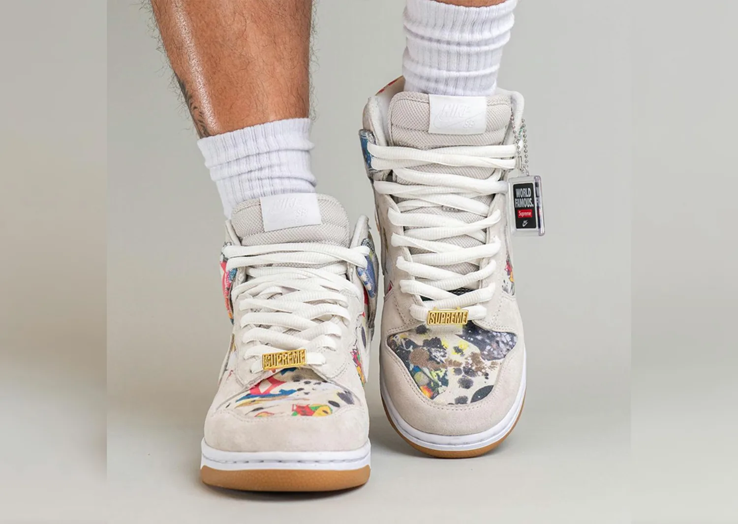 Nike SB Dunk High Supreme Rammellzee image 5