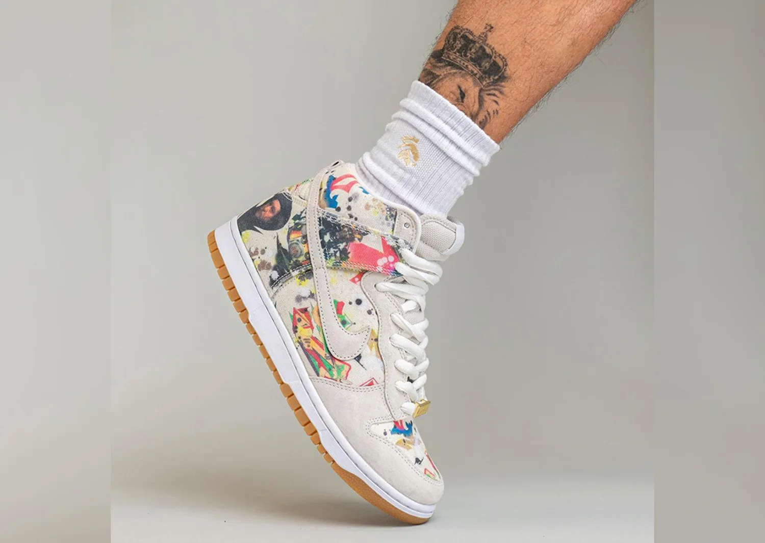 Nike SB Dunk High Supreme Rammellzee image 7