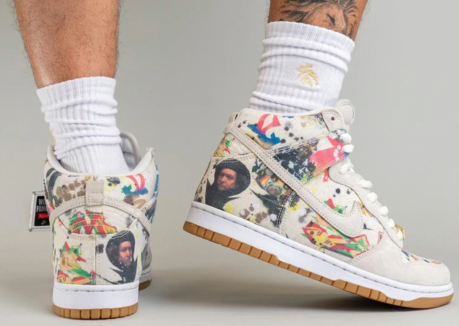 Nike SB Dunk High Supreme Rammellzee image 10