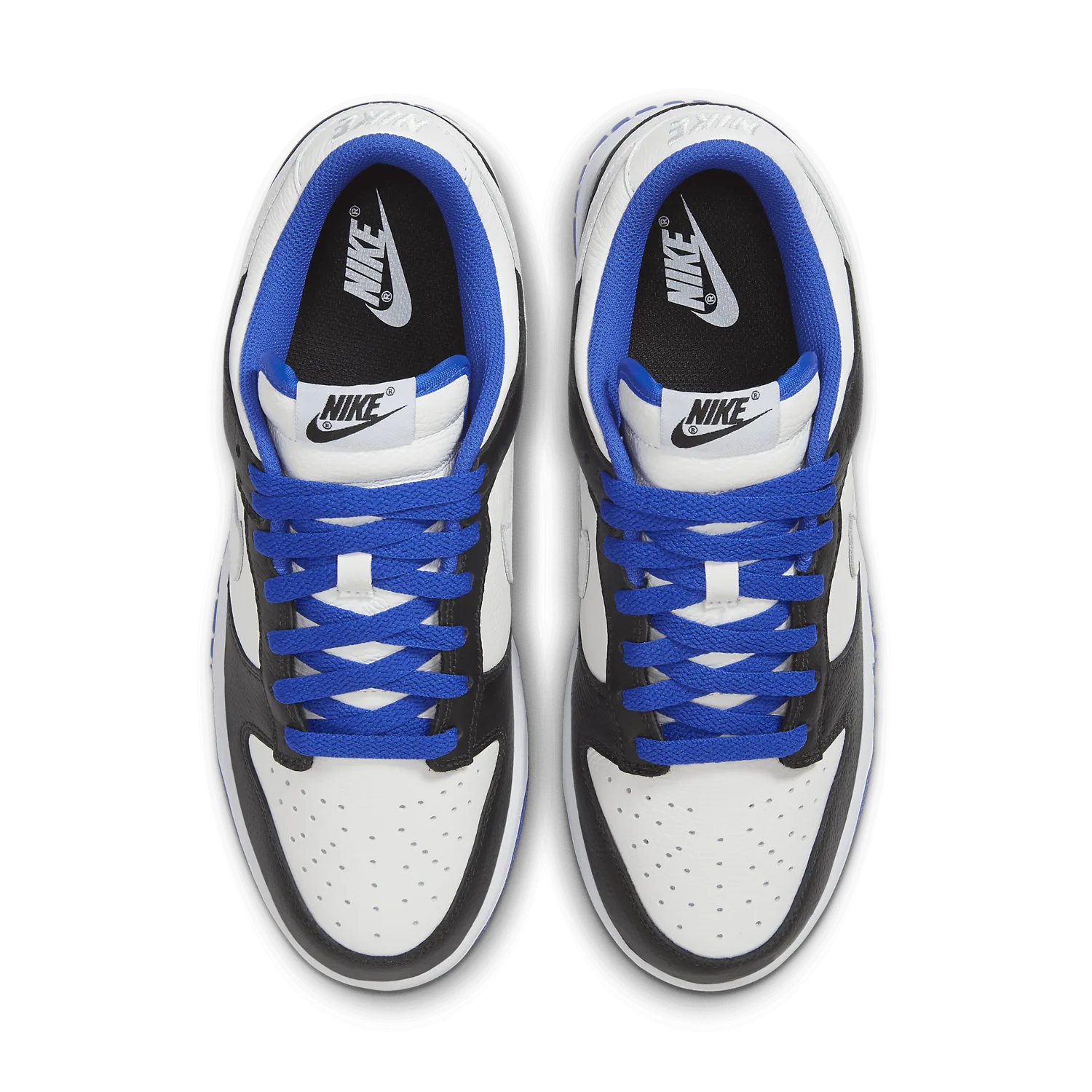 Nike Dunk Low White Black Royal image 3