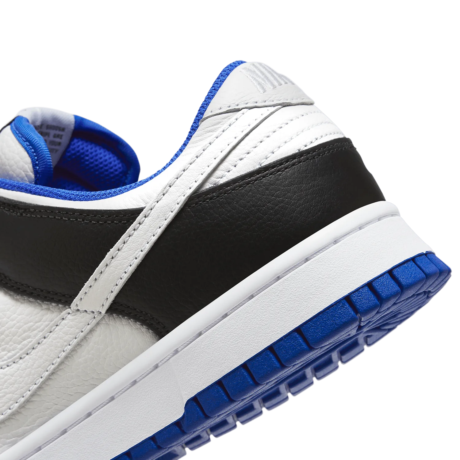 Nike Dunk Low White Black Royal image 7