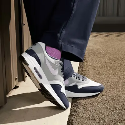 Nike Air Max 1 Football Grey Lilac Bloom