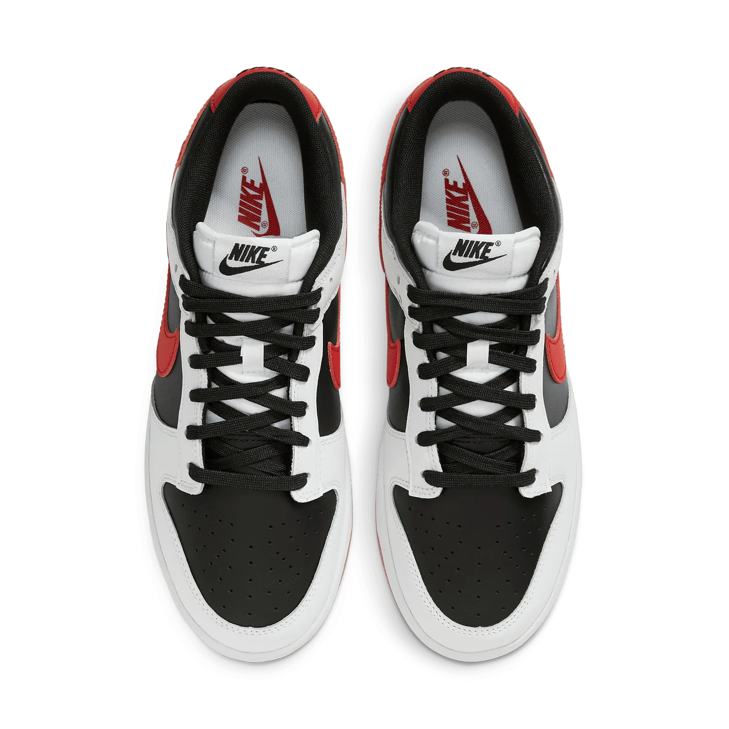 Nike Dunk Low Reverse White Black Red image 3