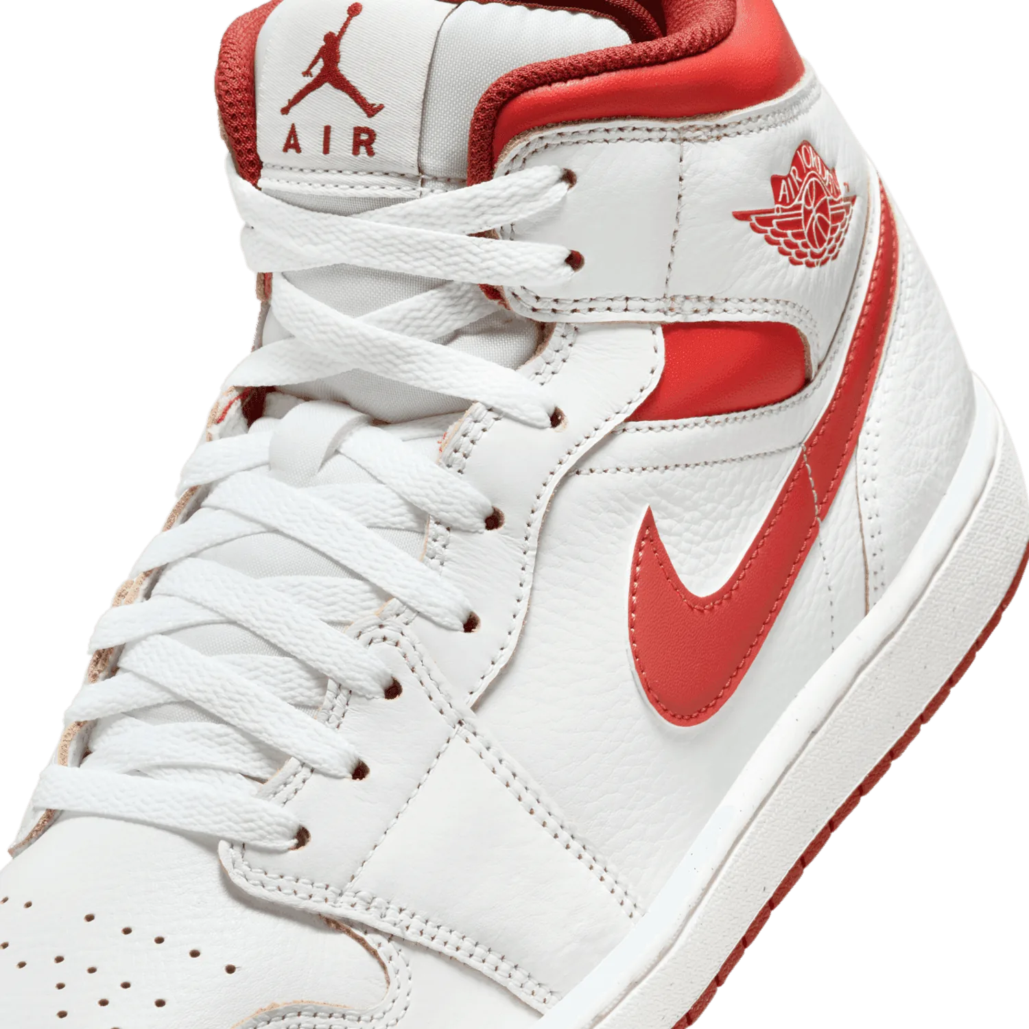 Air Jordan 1 Mid SE Dune Red image 5