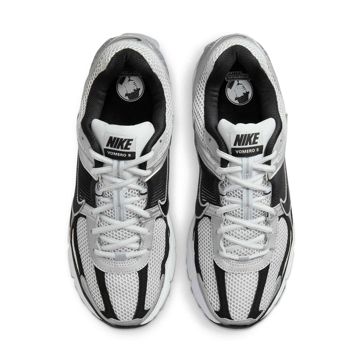 Nike Zoom Vomero 5 Metallic Silver Black image 2