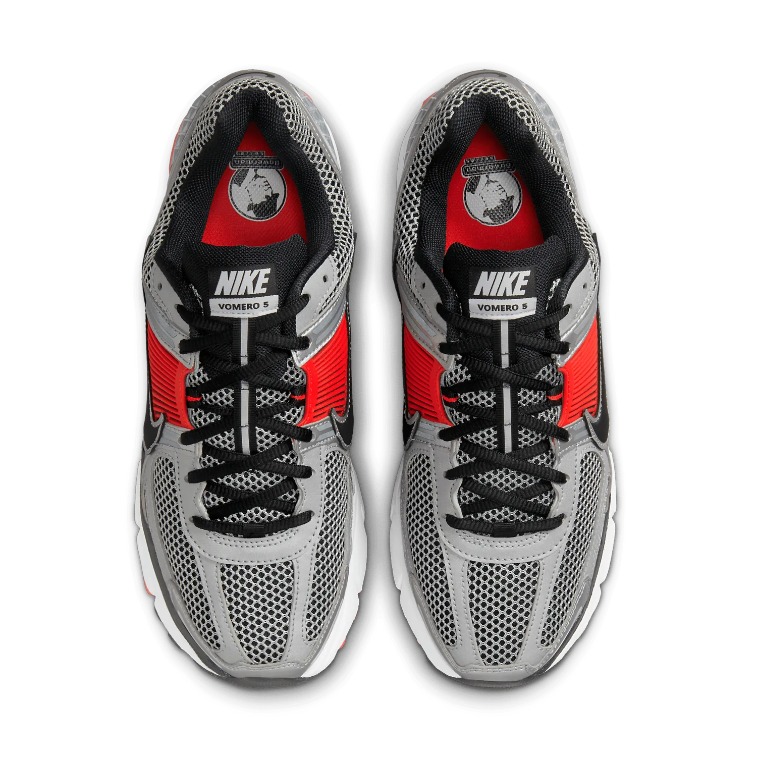 Nike Zoom Vomero 5 Bright Crimson Metallic Silver image 3