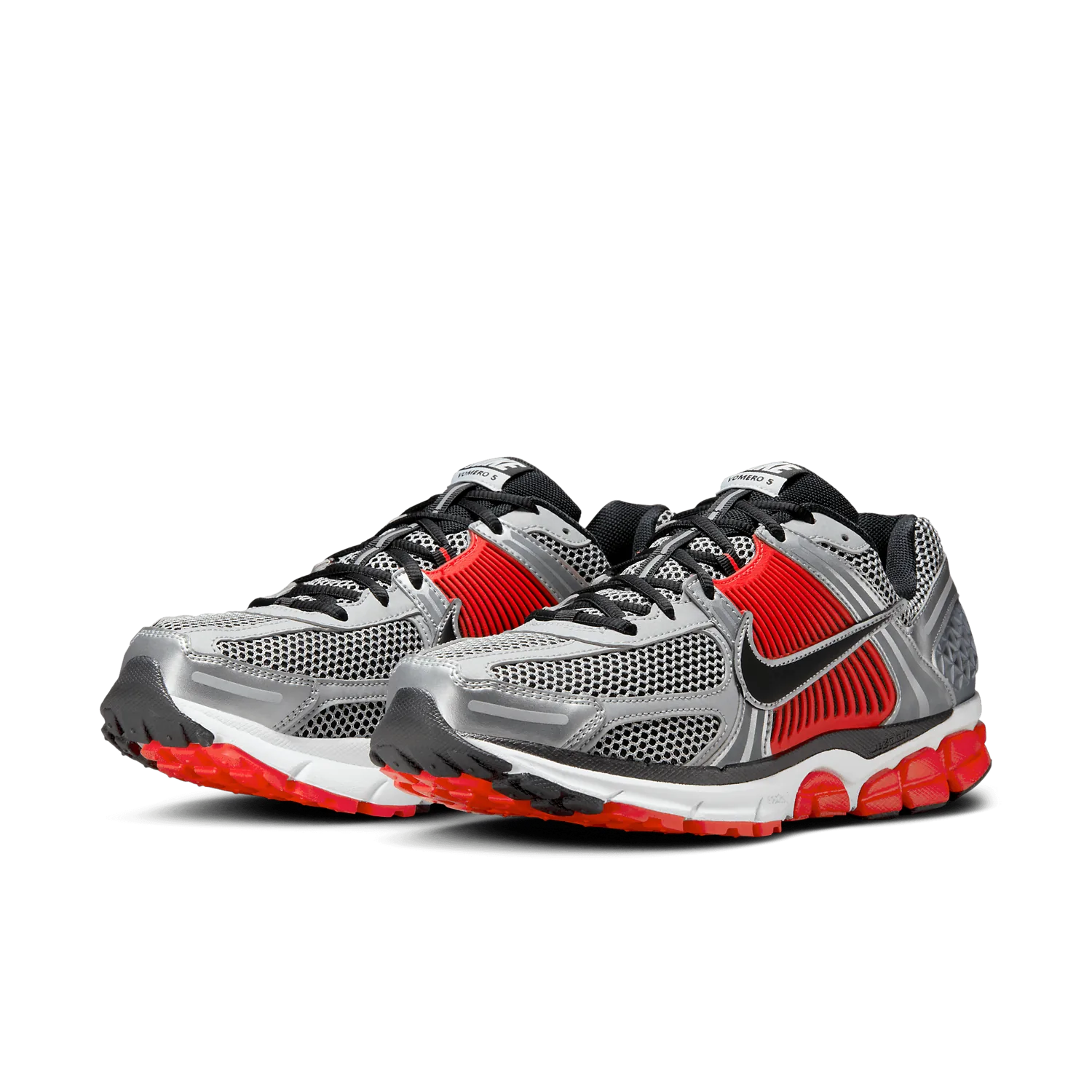 Nike Zoom Vomero 5 Bright Crimson Metallic Silver image 4