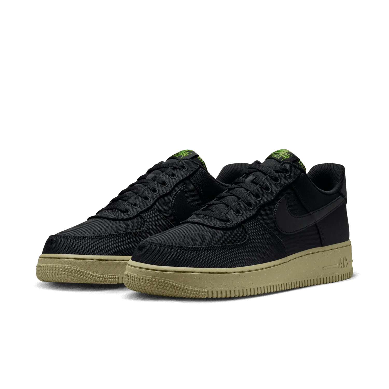 Nike Air Force 1 Low Sustainable Canvas Black image 3