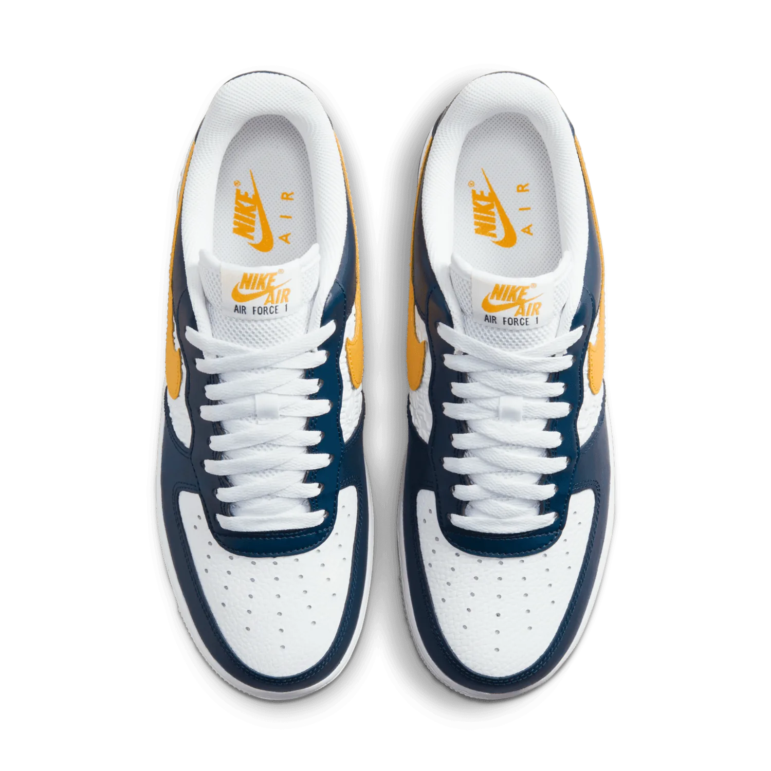Nike Air Force 1 Low EMB Dark Obsidian University Gold image 3