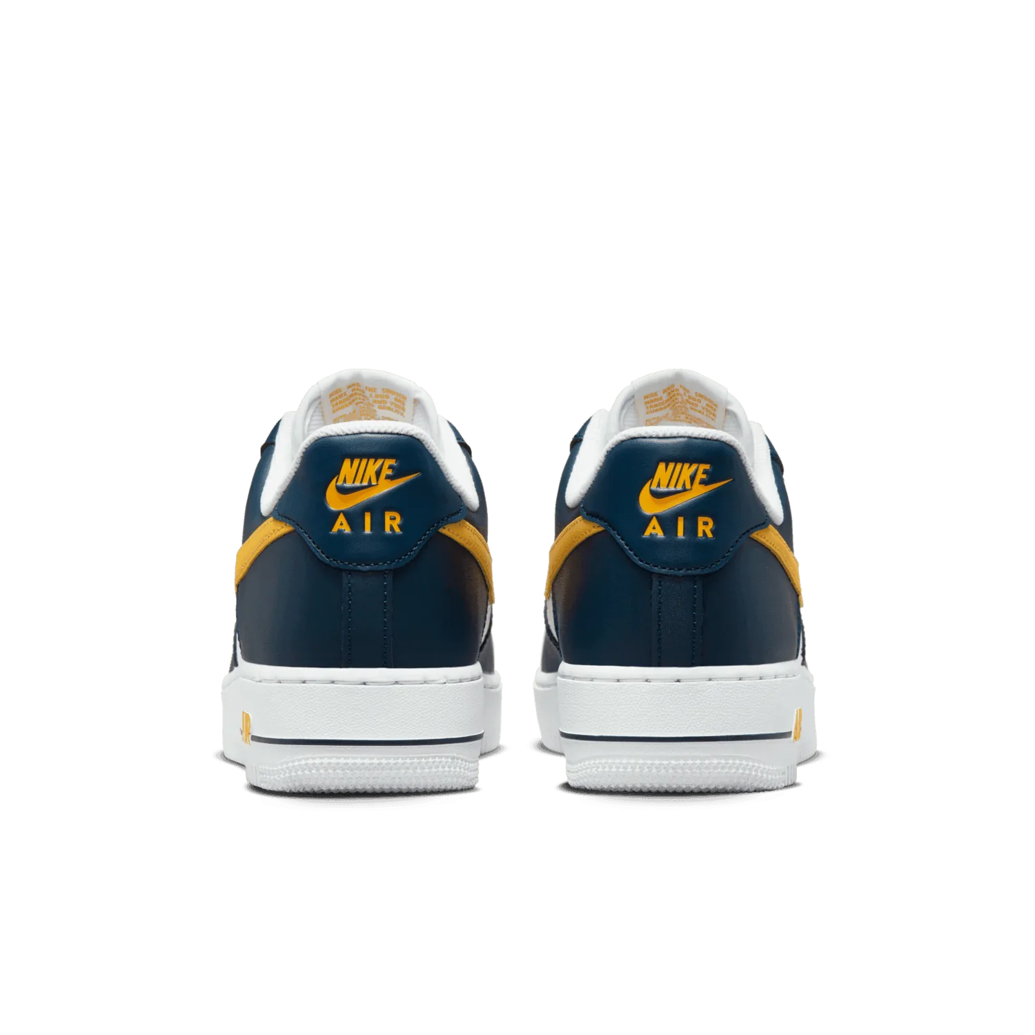 Nike Air Force 1 Low EMB Dark Obsidian University Gold image 5