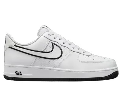 Nike Air Force 1 '07 Low Embroidered Swoosh White Black