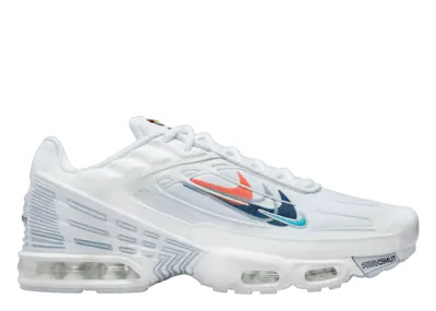 Nike Air Max Plus 3 Quadruple Swoosh White