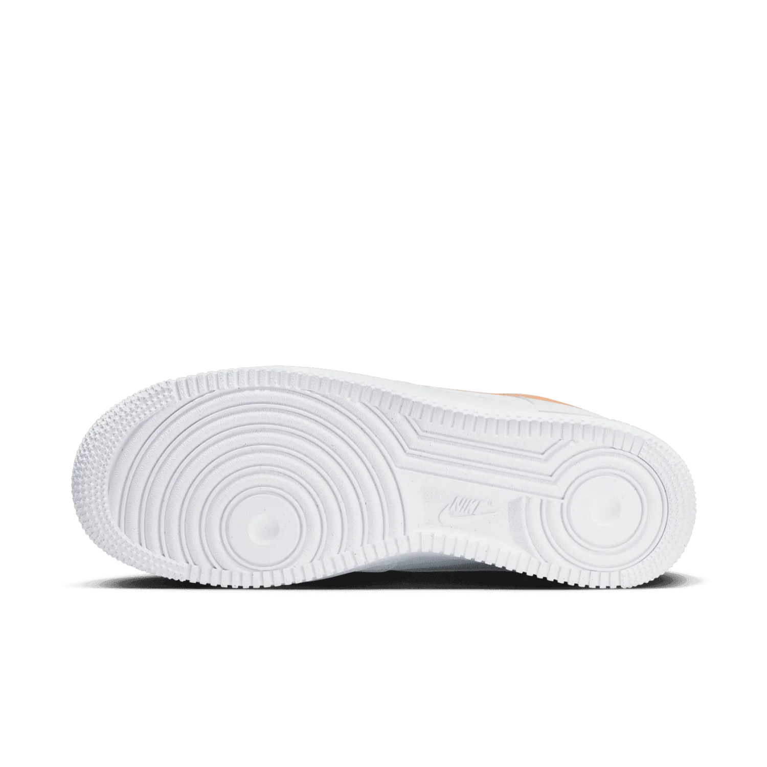 Nike Air Force 1 Low Spray Paint Swoosh White Orange image 2