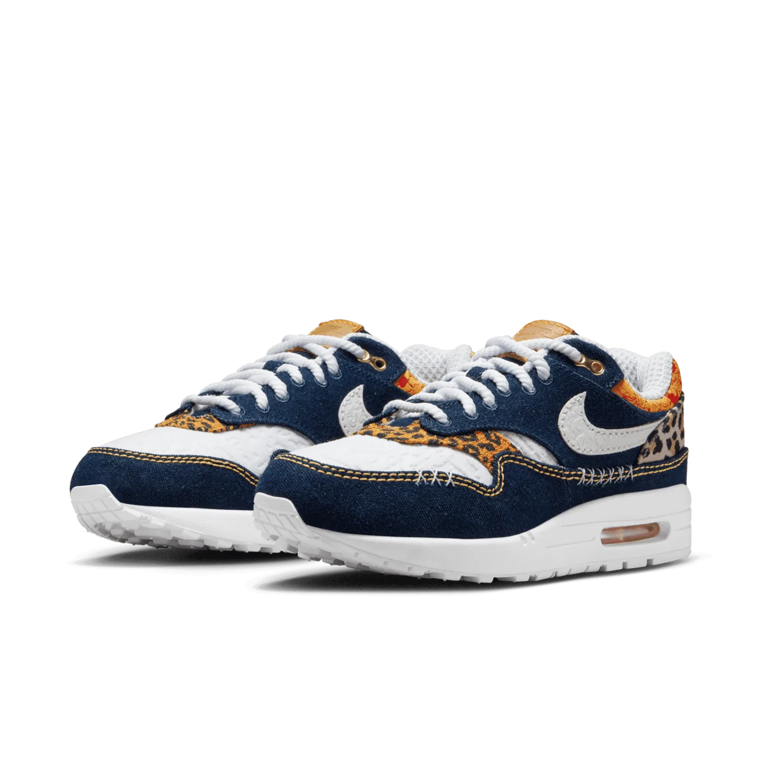 Nike Air Max 1 Premium Denim Animal Print image 3