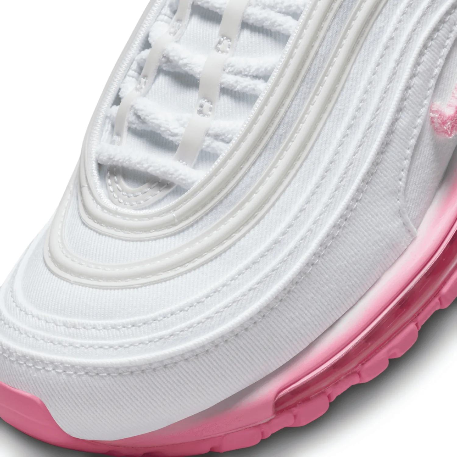 Nike Air Max 97 Canvas White Pink image 5