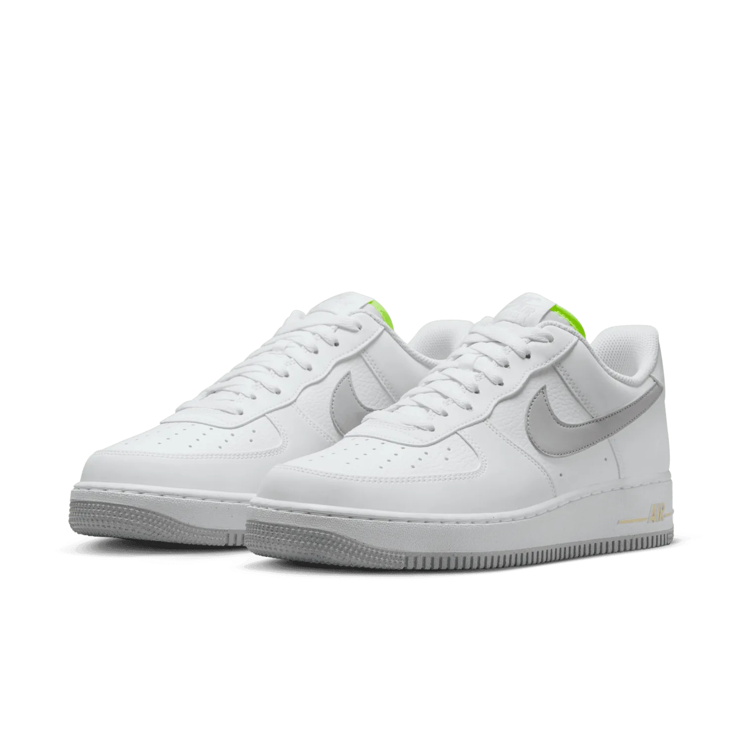 Nike Air Force 1 Low White Grey Volt Lemon image 4