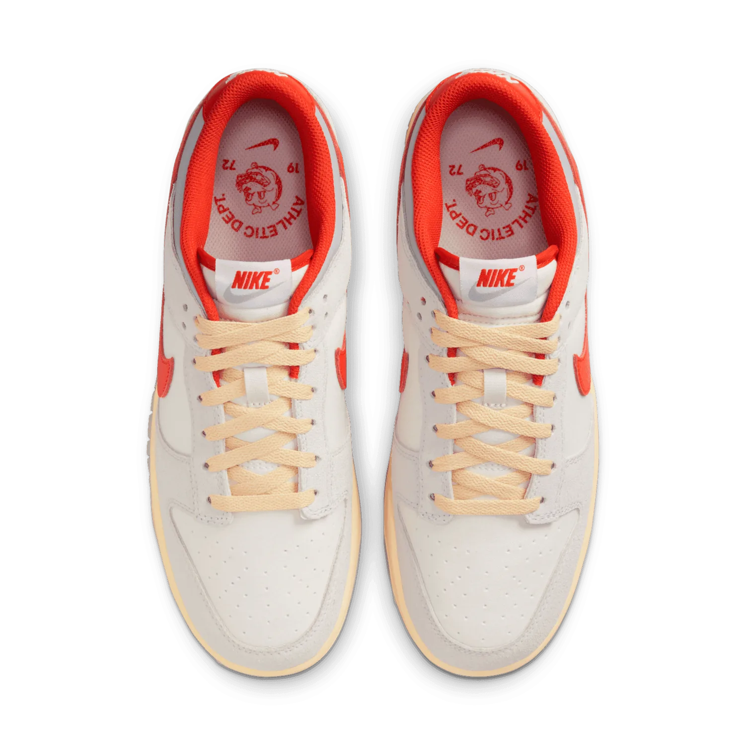 Nike Dunk Low Athletic Department Photon Dust Picante Red image 3