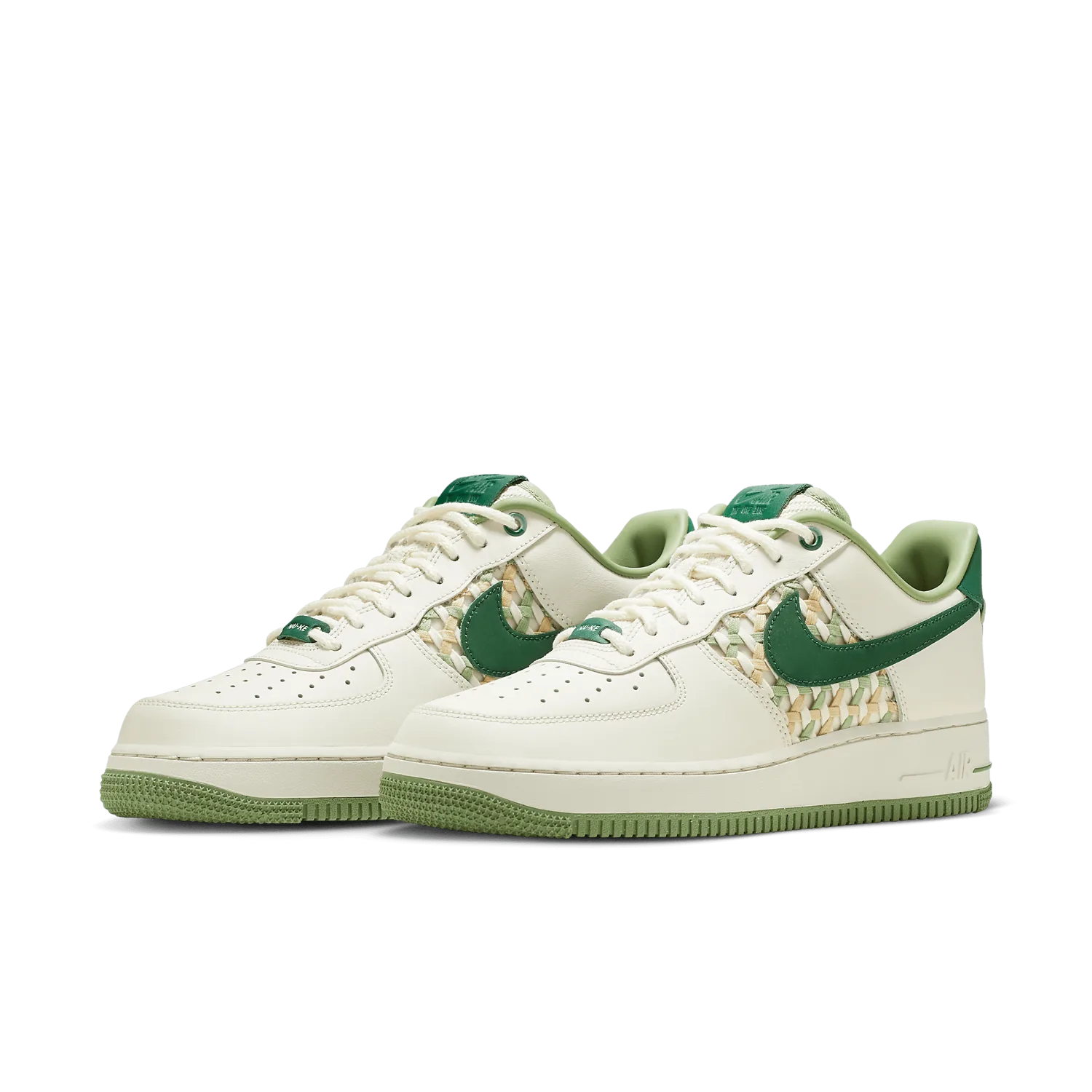 Nike Air Force 1 Low NAI-KE Basket Weave Gorge Green image 4
