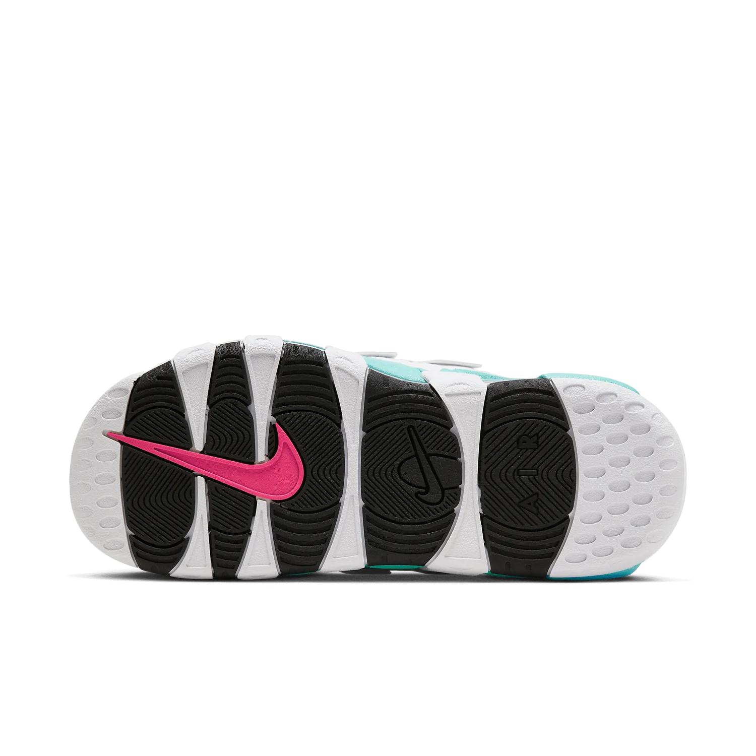 Nike Air More Uptempo Slide White Aqua image 2
