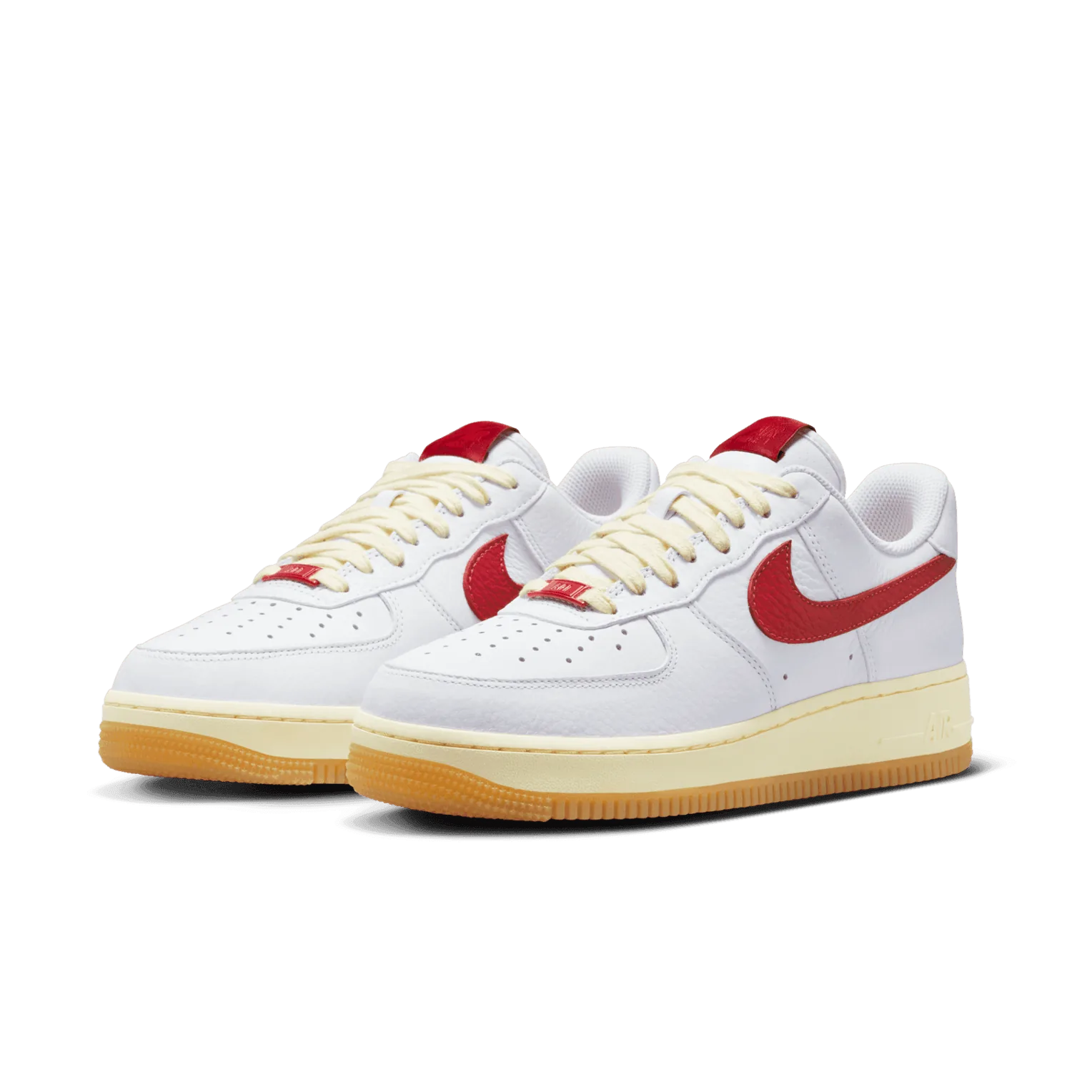 Nike Air Force 1 Low White Red Coconut Milk image 4