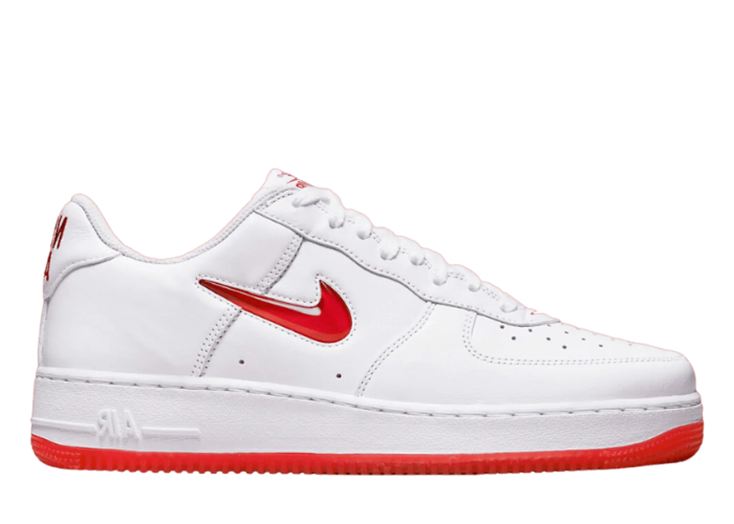 Nike Air Force 1 Low Jewel White Red