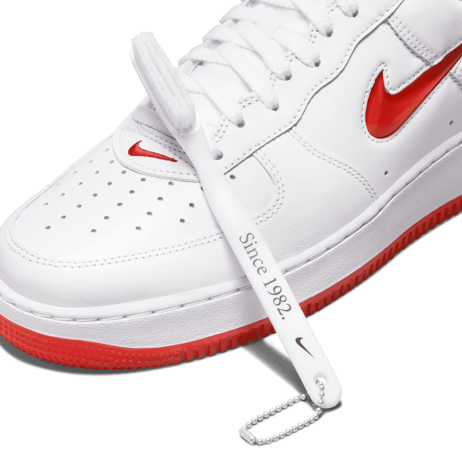 Nike Air Force 1 Low Jewel White Red image 8