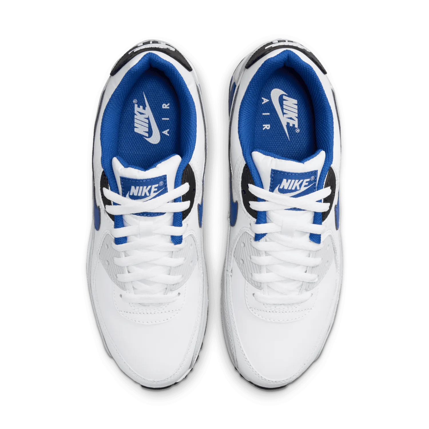 Nike Air Max 90 White Black Royal image 2