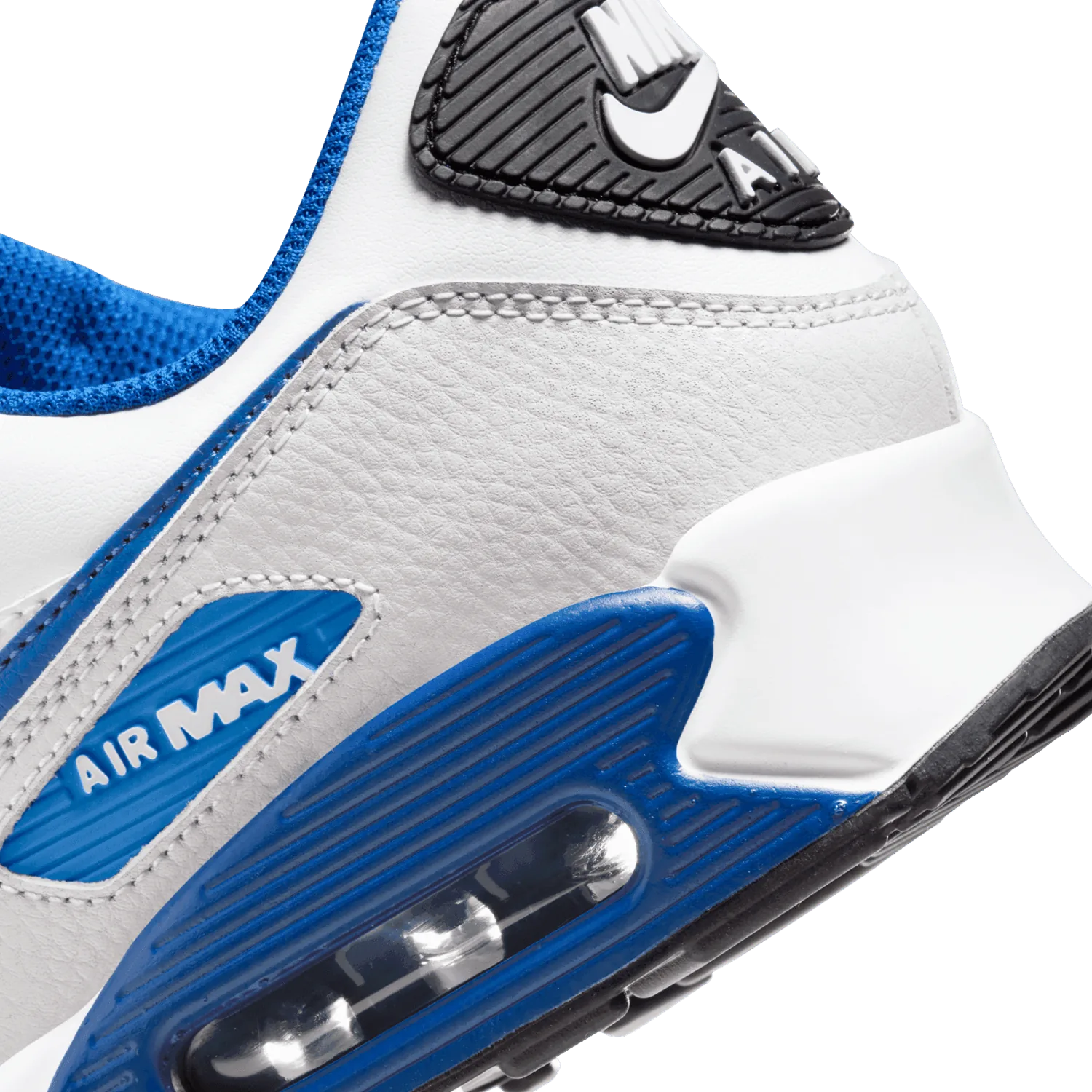 Nike Air Max 90 White Black Royal image 6
