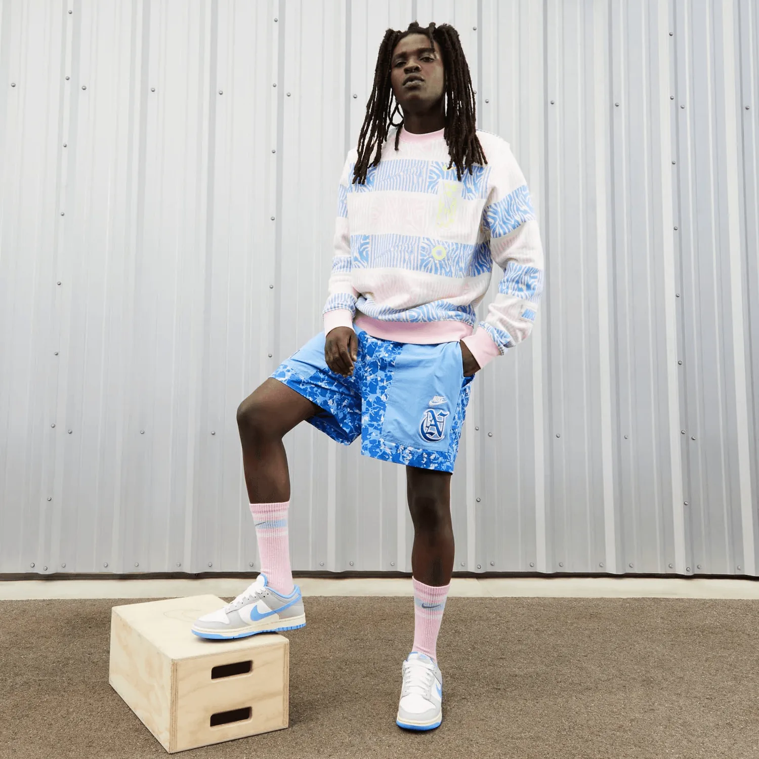 Nike Dunk Low Athletic Department Sail University Blue image 8