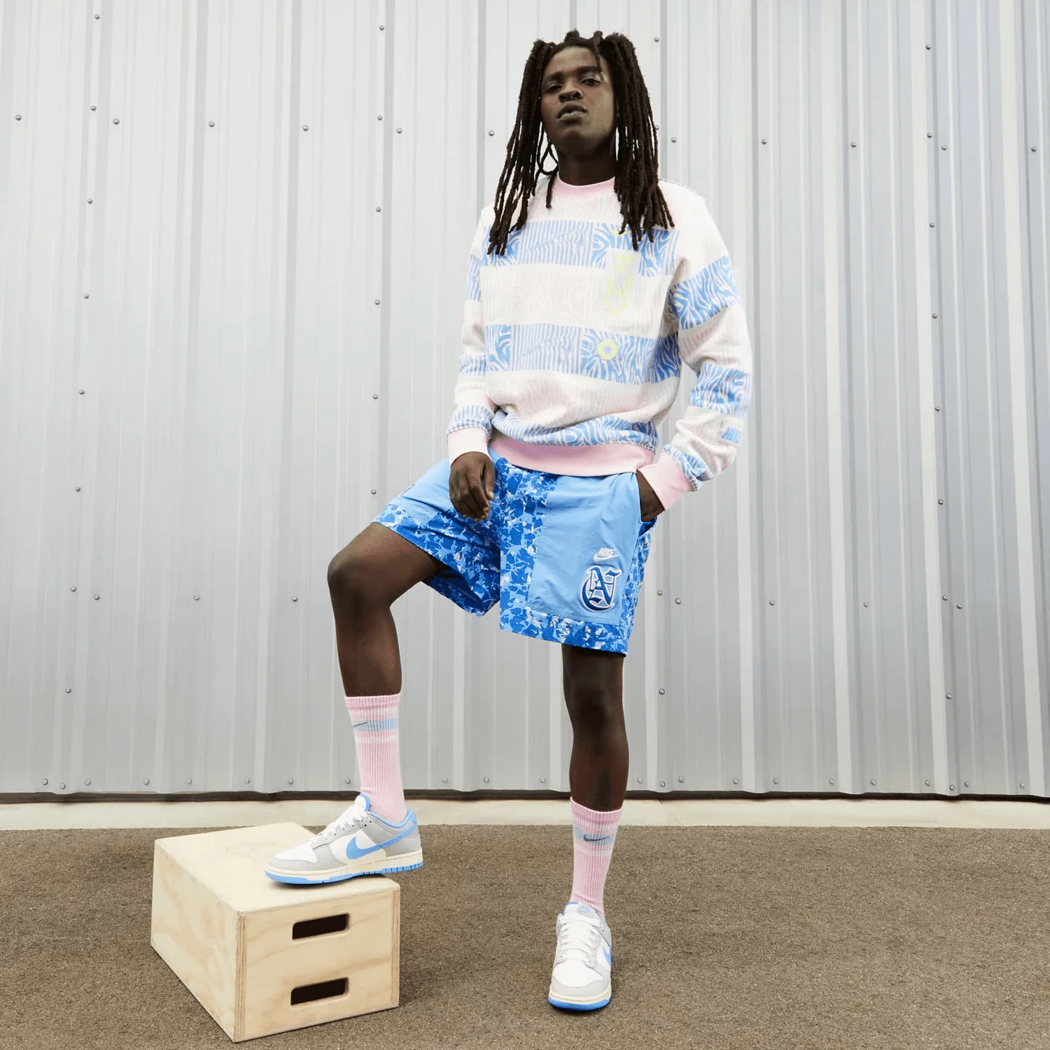 Nike Dunk Low Athletic Department Sail University Blue image 9