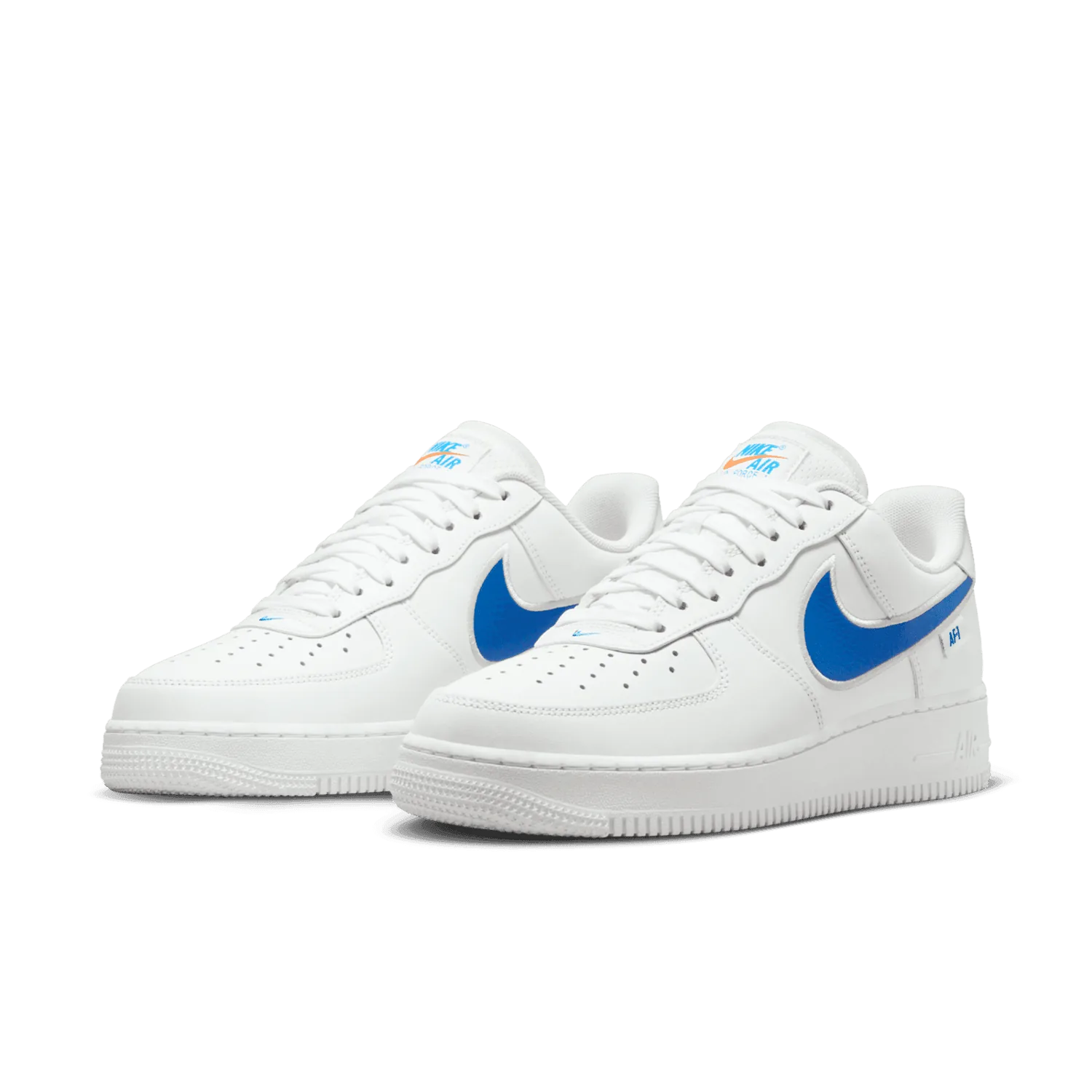 Nike Air Force 1 Low Oversized Swoosh Summit White Photo Blue image 4