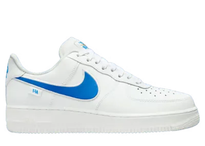 Nike Air Force 1 Low Oversized Swoosh Summit White Photo Blue