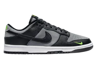 Nike Dunk Low Black Grey Volt