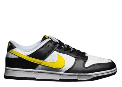 Nike Dunk Low White Black Yellow