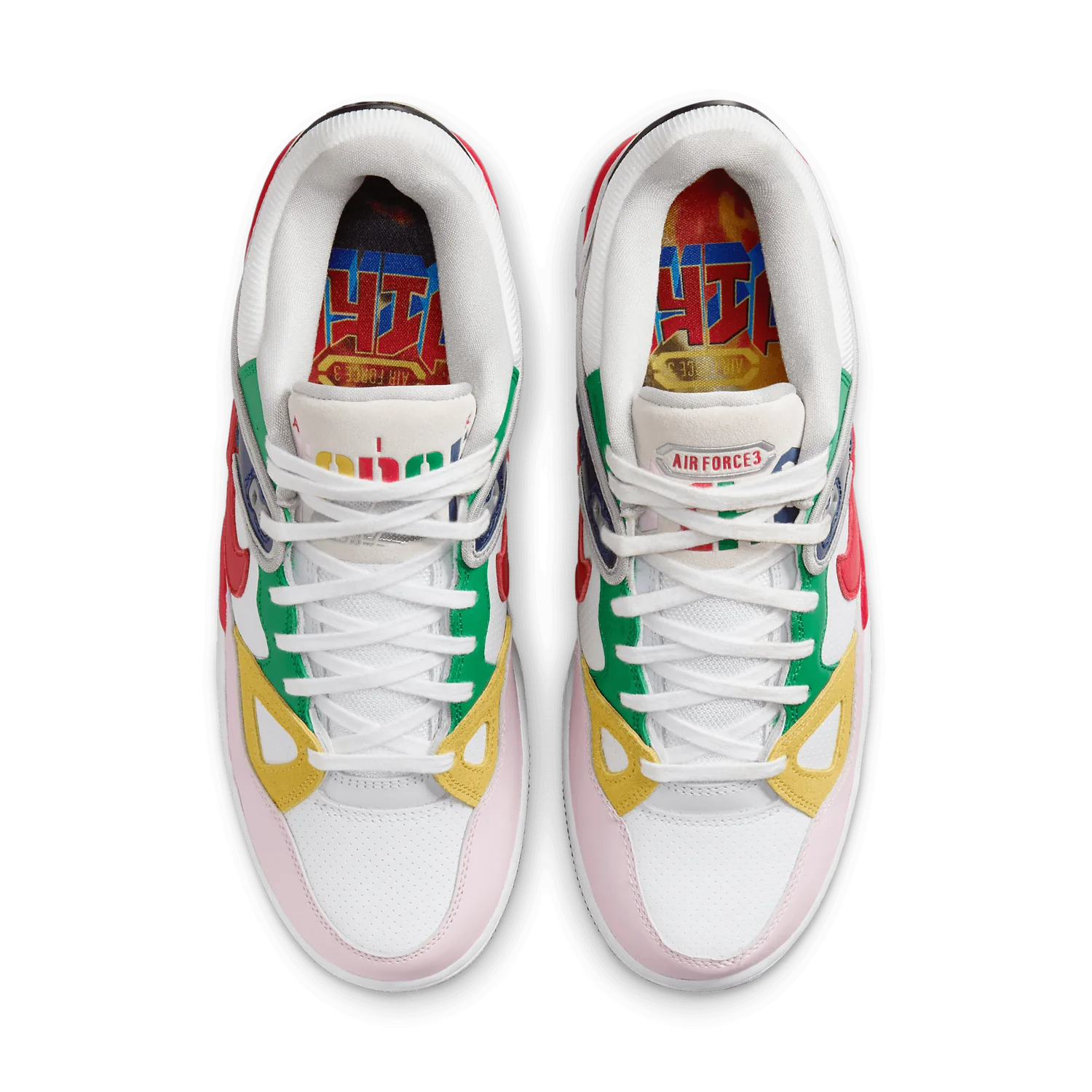 Nike Air Force 3 Low Nigo White Multi-Color image 2