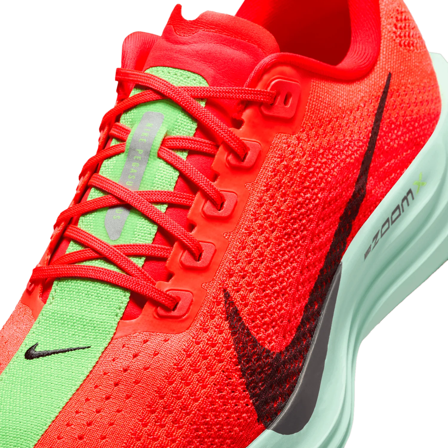 Nike ZoomX Pegasus Plus Bright Crimson Lime Blast image 5