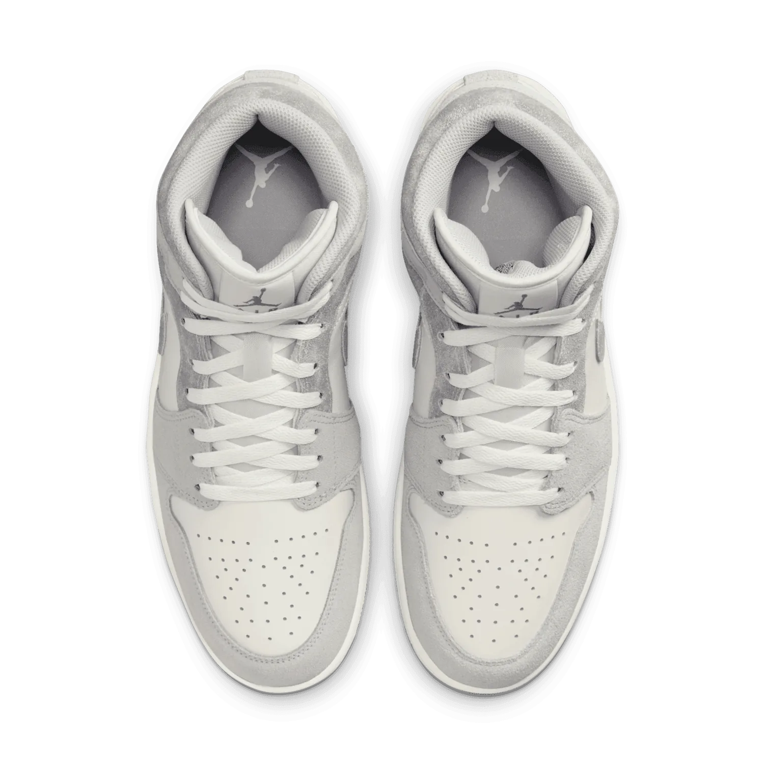 Air Jordan 1 Mid SE Neutral Grey Sail image 2