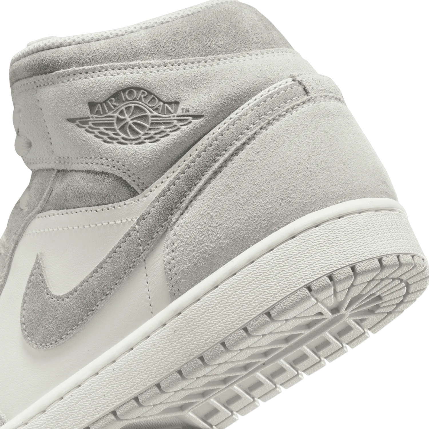 Air Jordan 1 Mid SE Neutral Grey Sail image 6