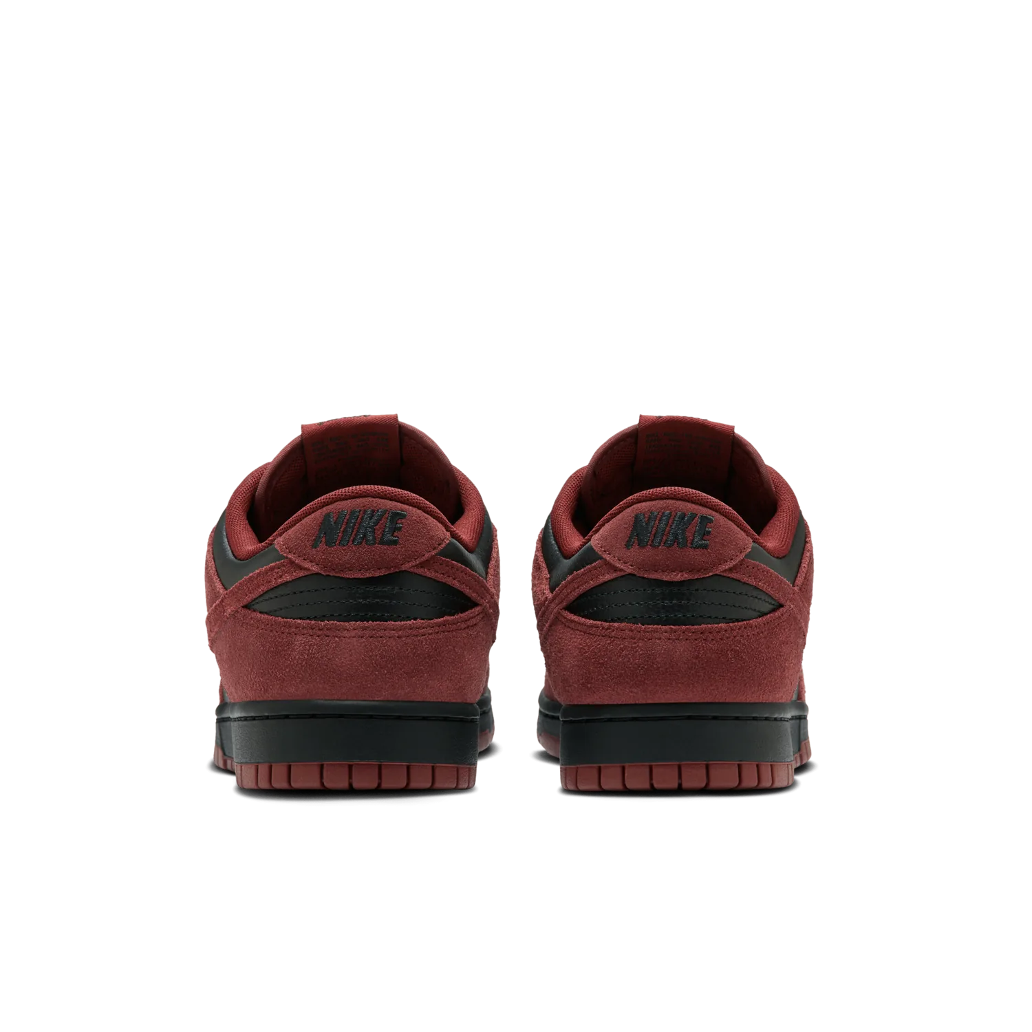 Nike Dunk Low Black Dark Team Red image 2