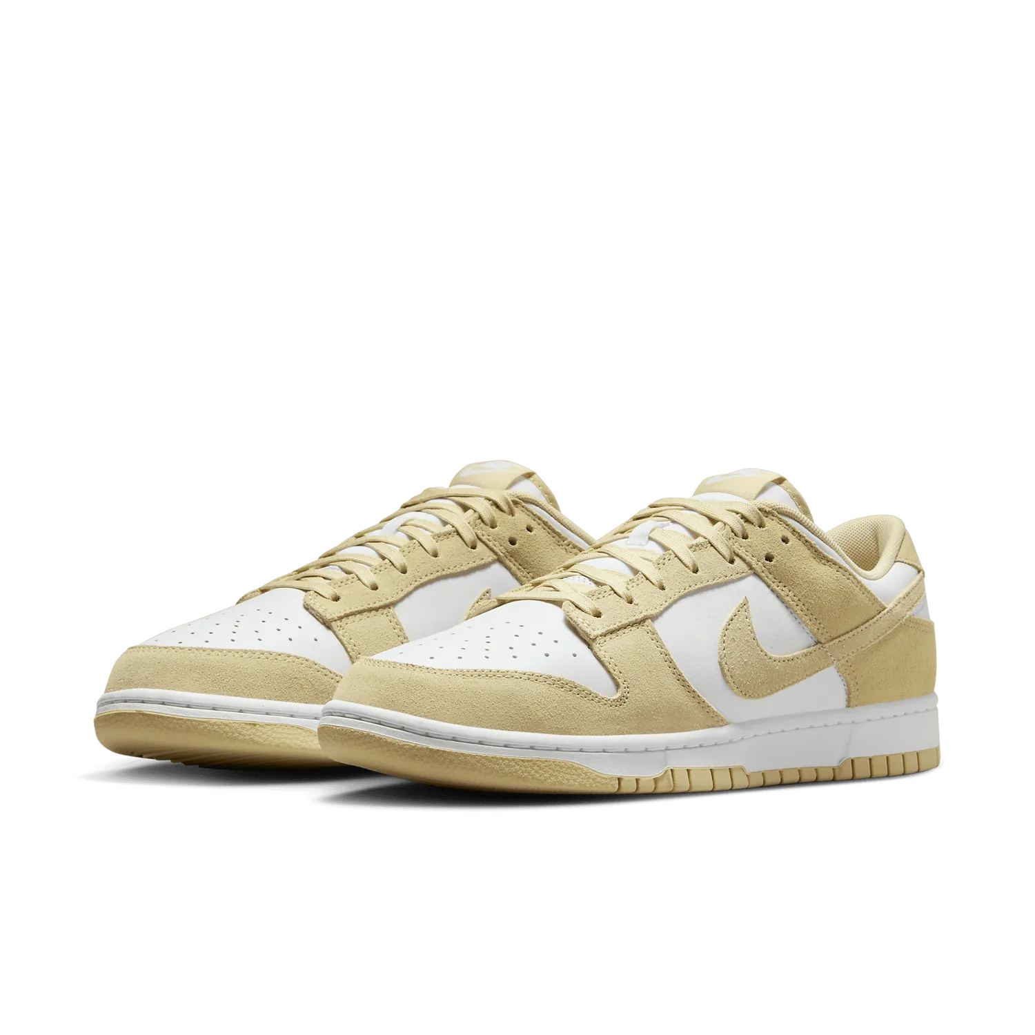 Nike Dunk Low Team Gold Suede image 3