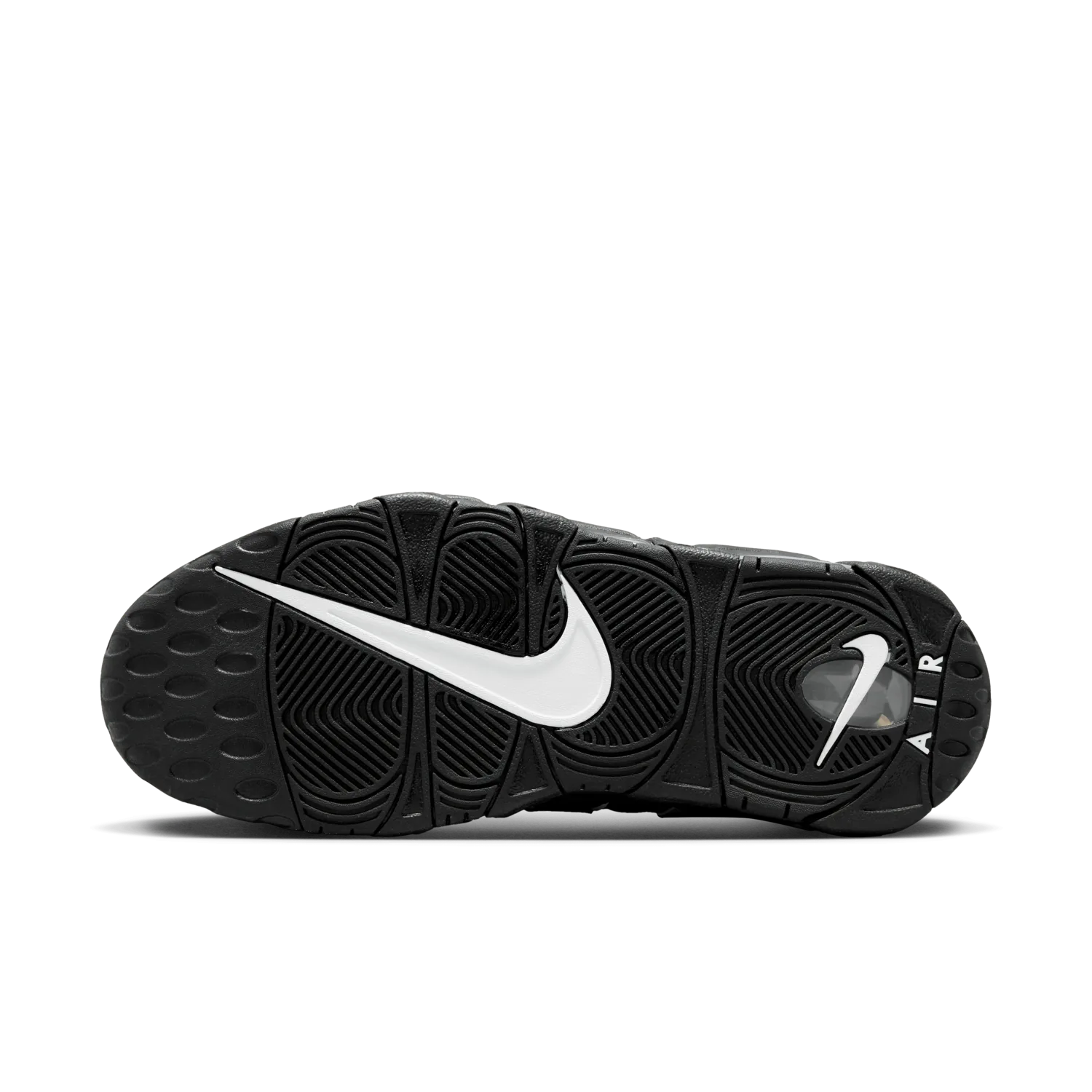 Nike Air More Uptempo Black White image 2