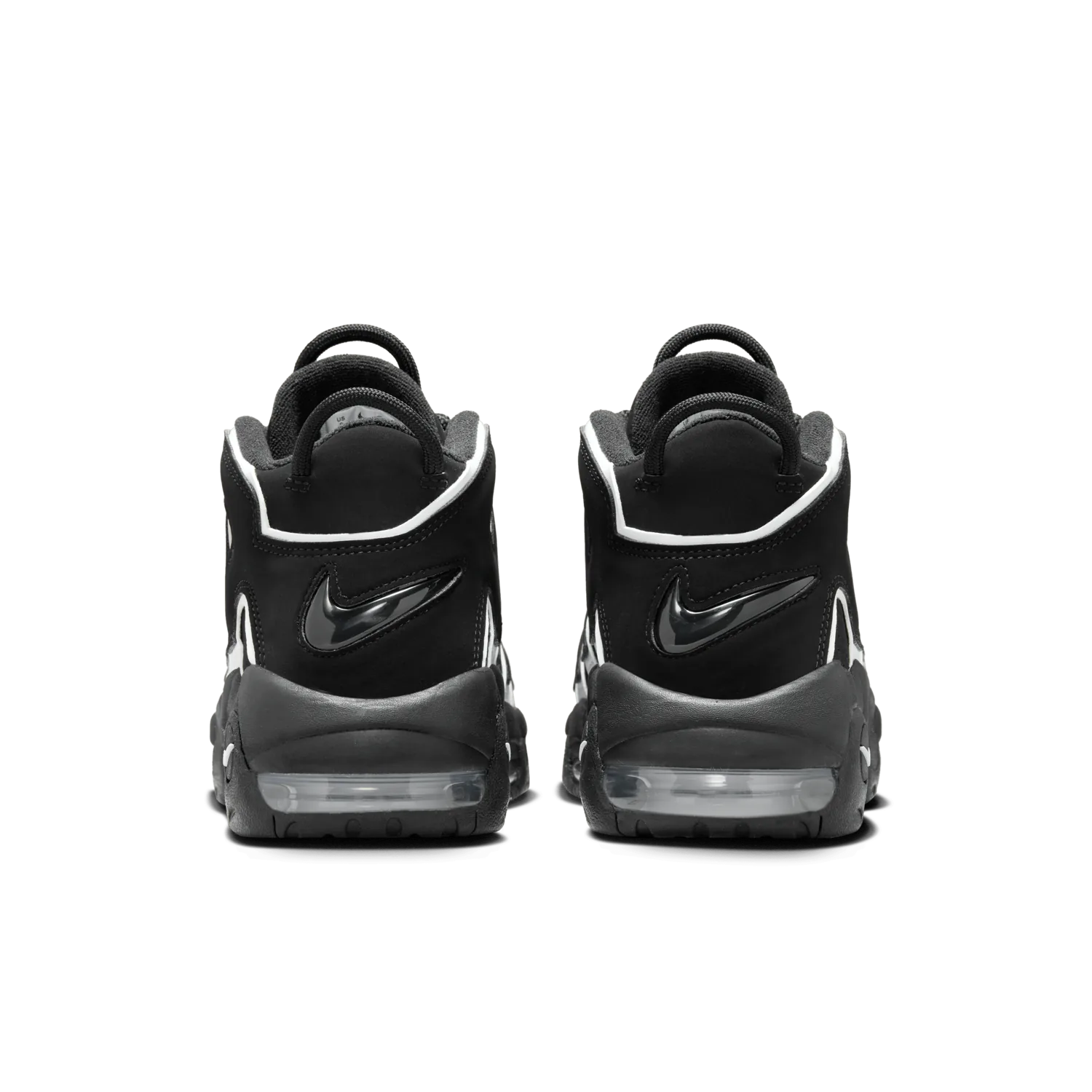Nike Air More Uptempo Black White image 23