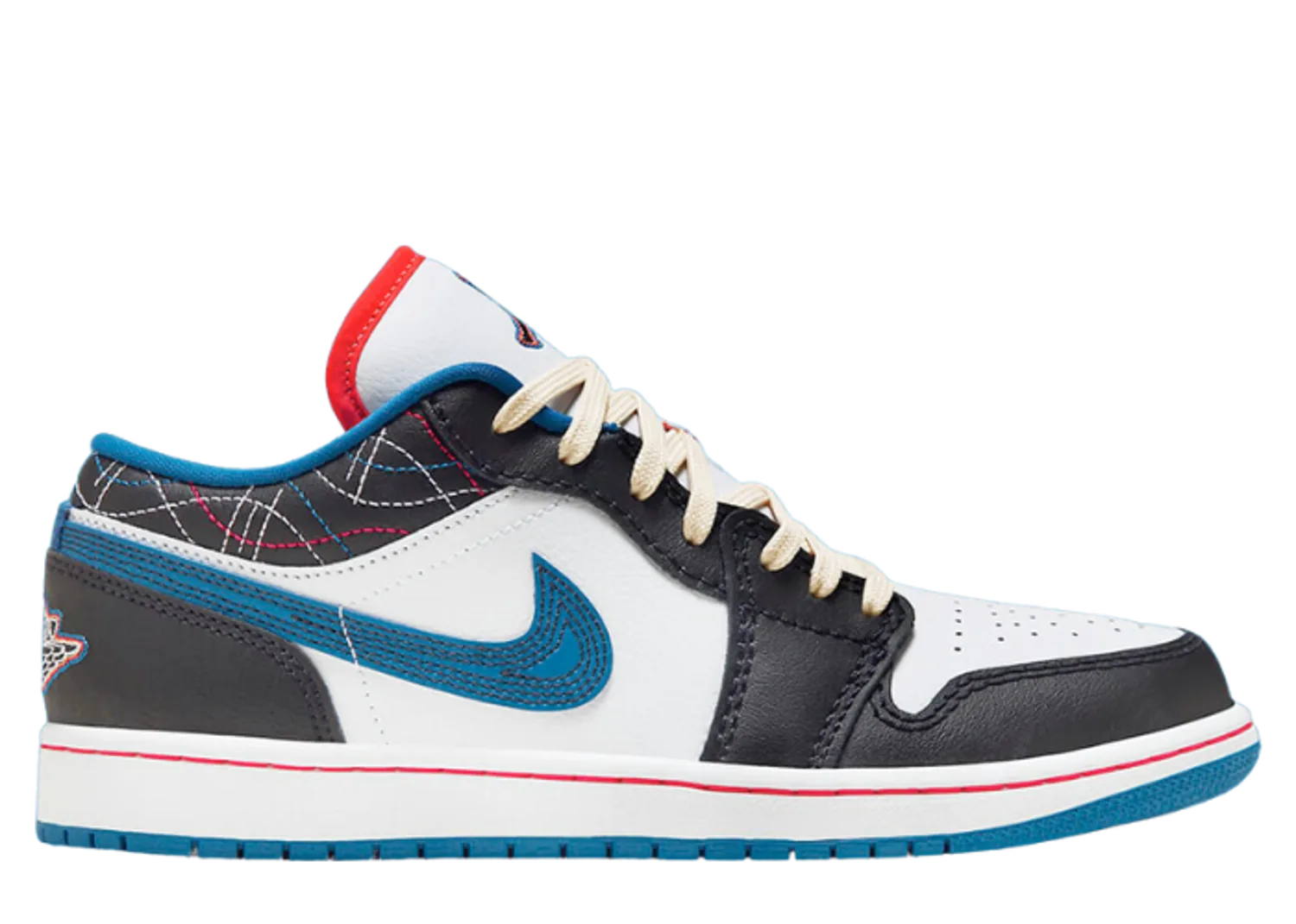 Air Jordan 1 Low SE Black Industrial Blue