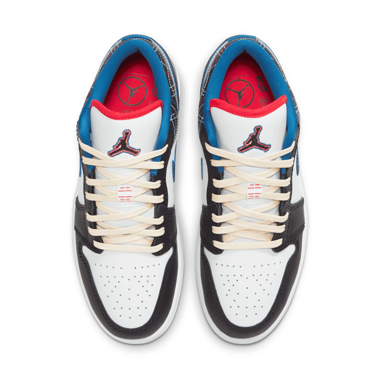 Air Jordan 1 Low SE Black Industrial Blue image 3