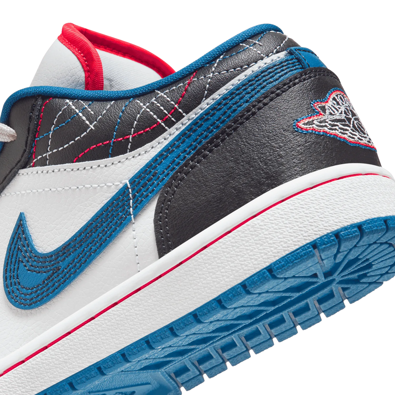 Air Jordan 1 Low SE Black Industrial Blue image 7