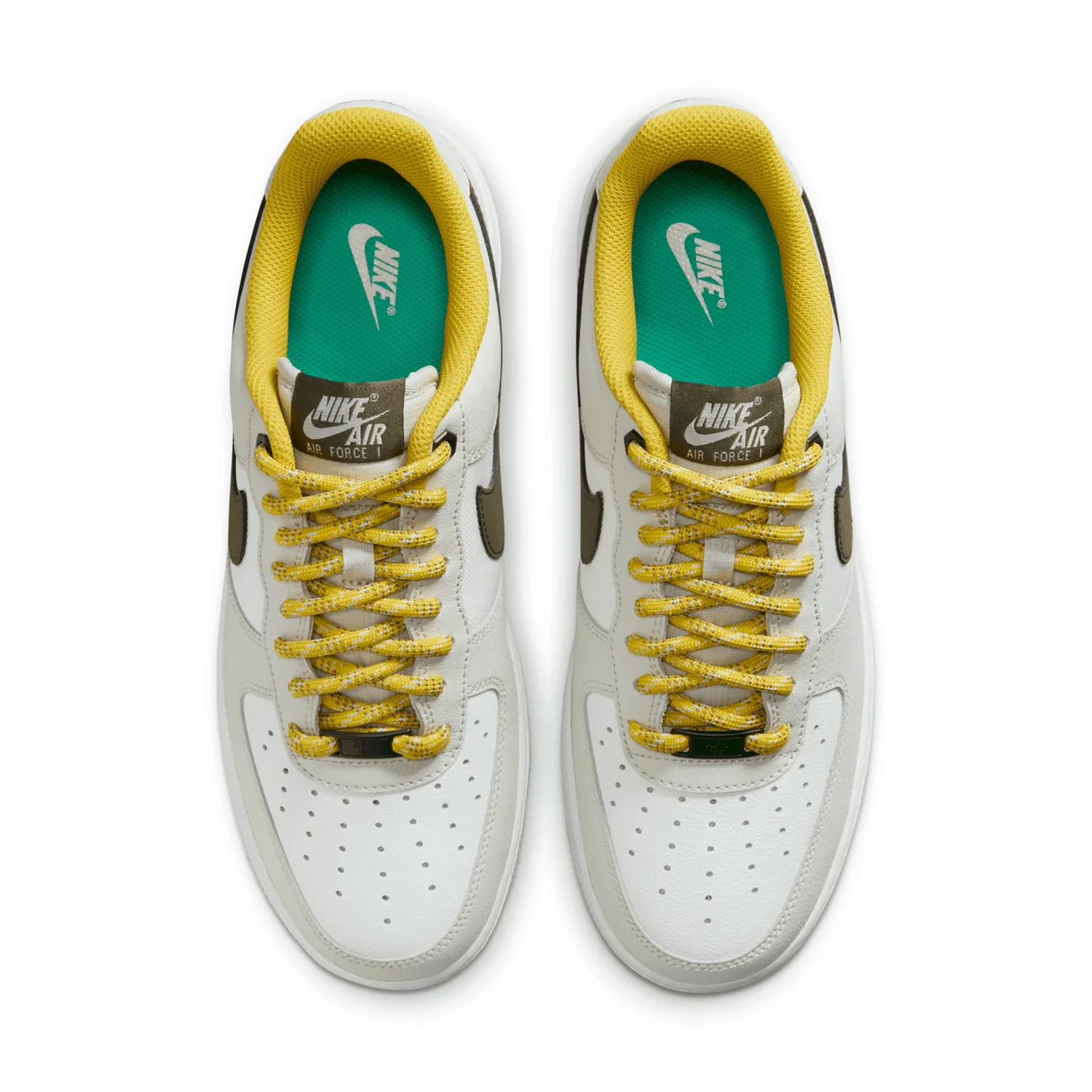 Nike Air Force 1 Low Premium Light Bone Cargo Khaki image 4
