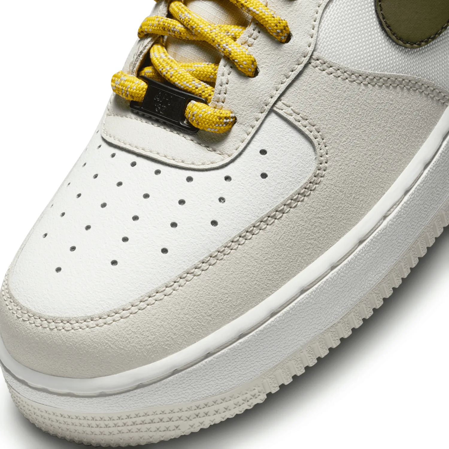 Nike Air Force 1 Low Premium Light Bone Cargo Khaki image 7